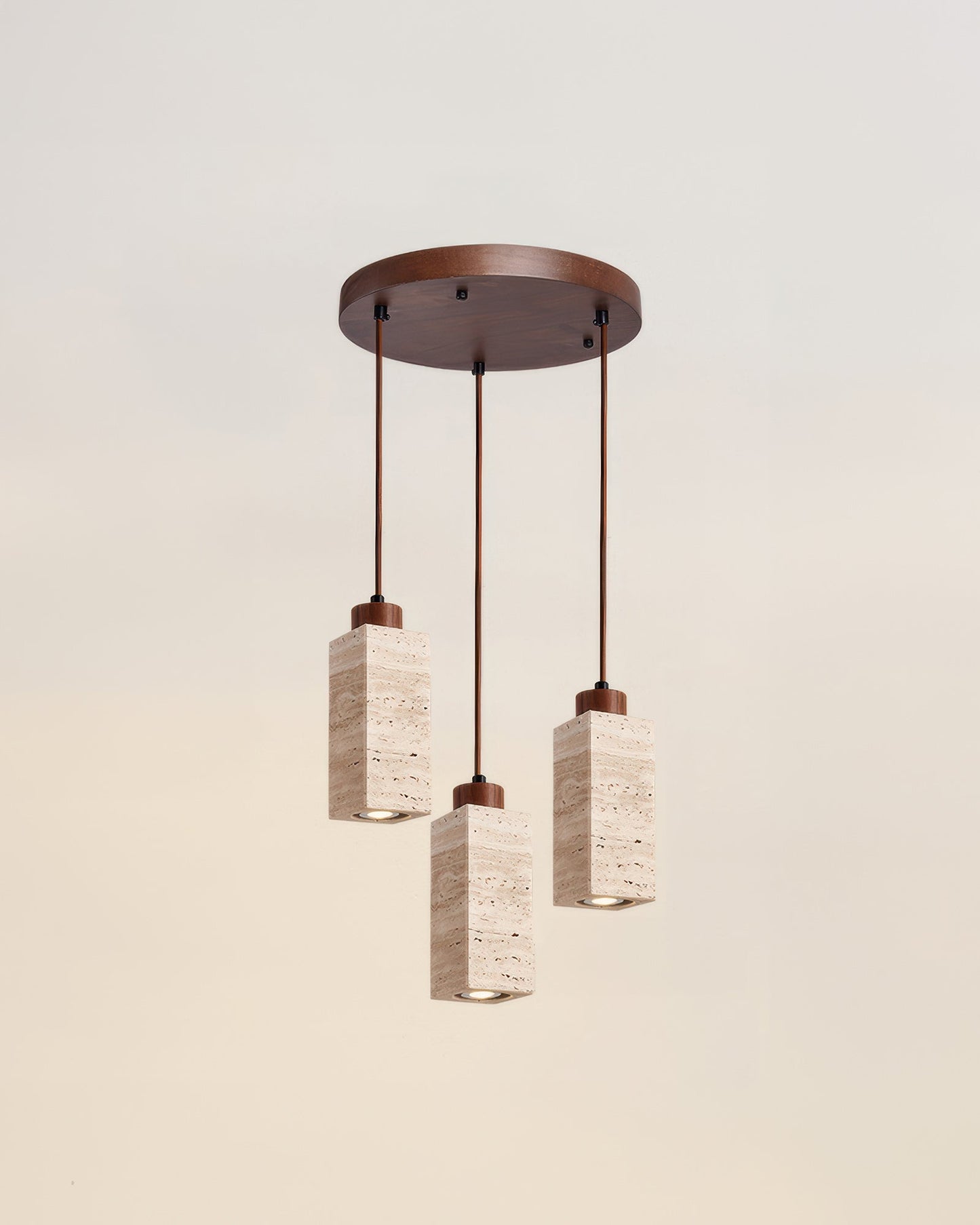 Beruhigende Stein-Harmonie Wabi-Sabi Pendelleuchte