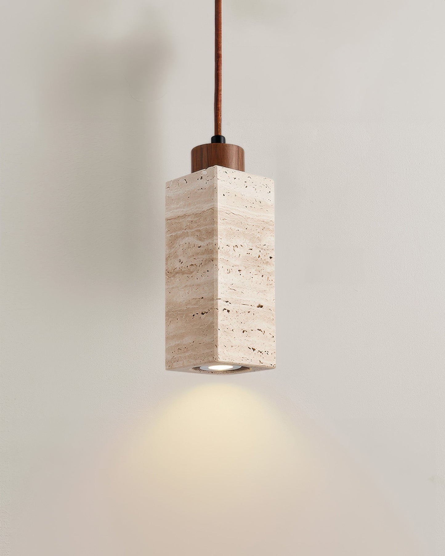 Beruhigende Stein-Harmonie Wabi-Sabi Pendelleuchte