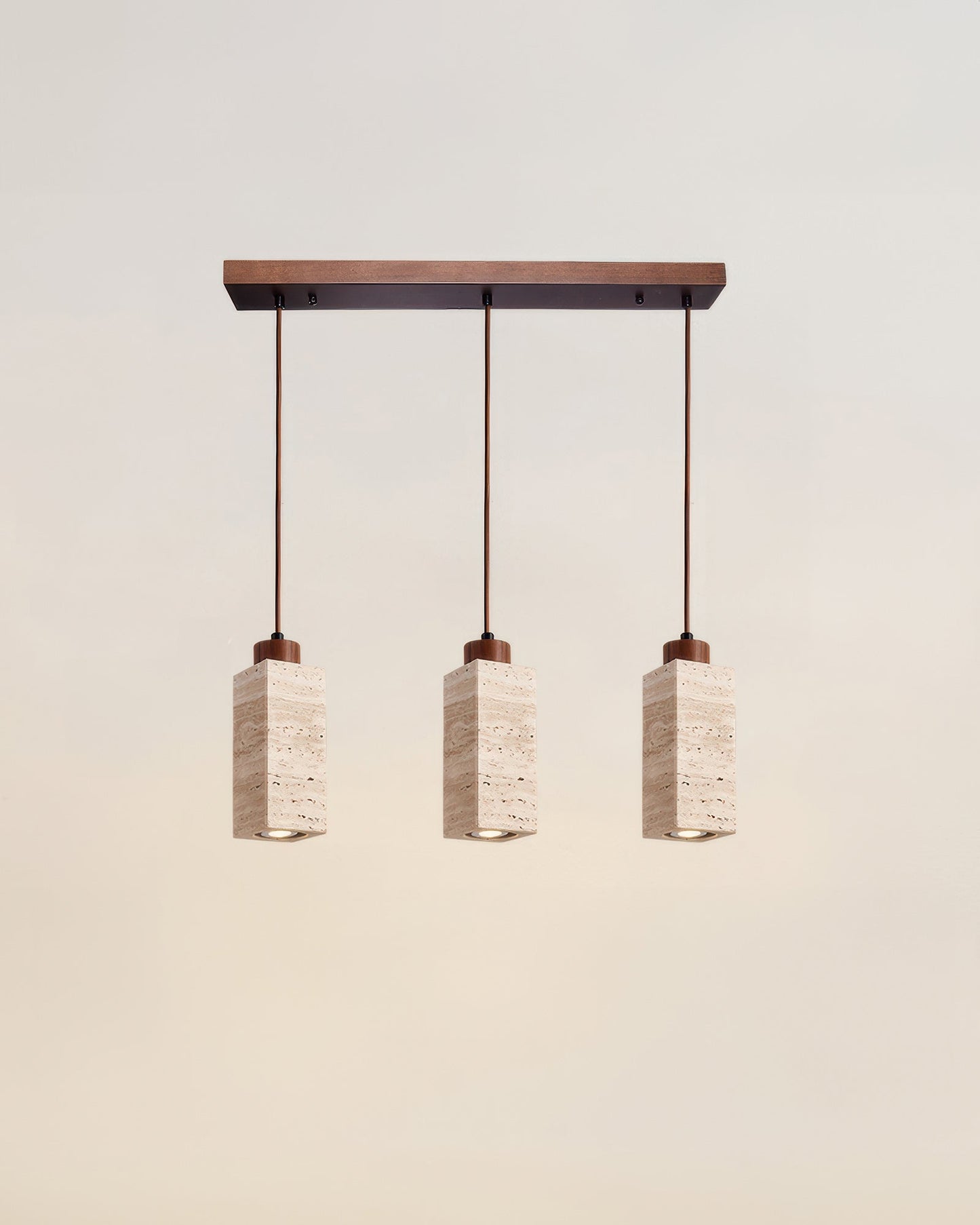 Beruhigende Stein-Harmonie Wabi-Sabi Pendelleuchte