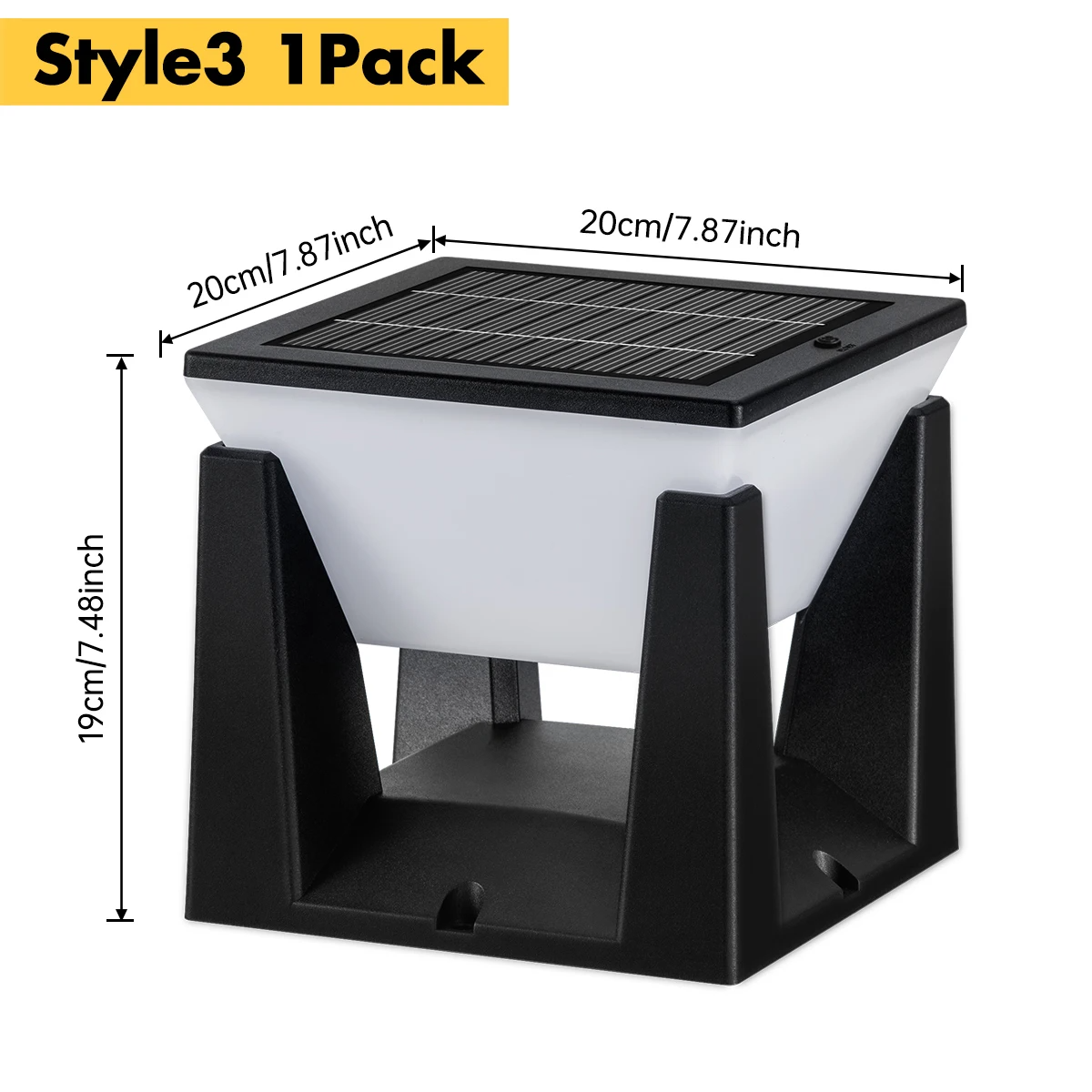 SolaroGlow | Solar Außenleuchte mit IP65 Schutz & Sensor aus Edelstahl für Garten & Wege