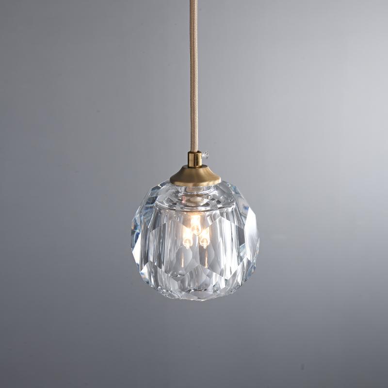 LumiGlint | Kristall Mini Pendelleuchte