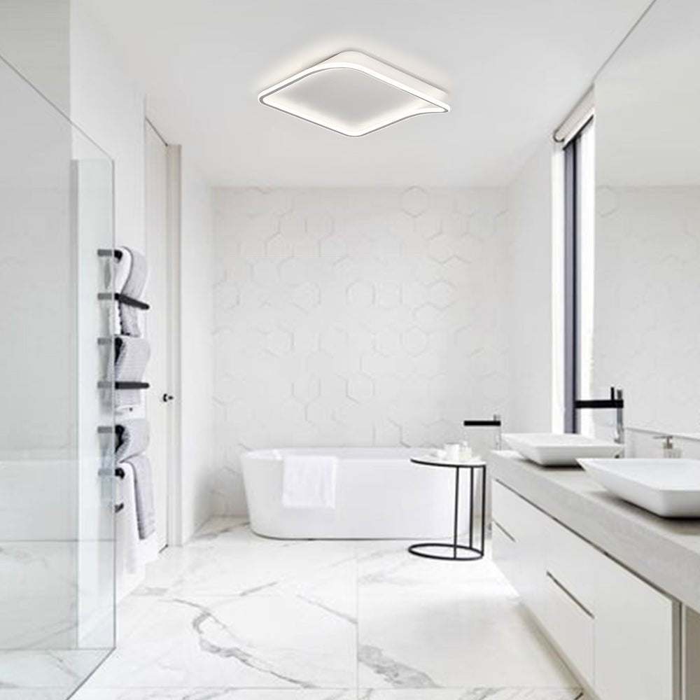 SquareLuxe | LED-Deckenleuchte – Quadratisches Design