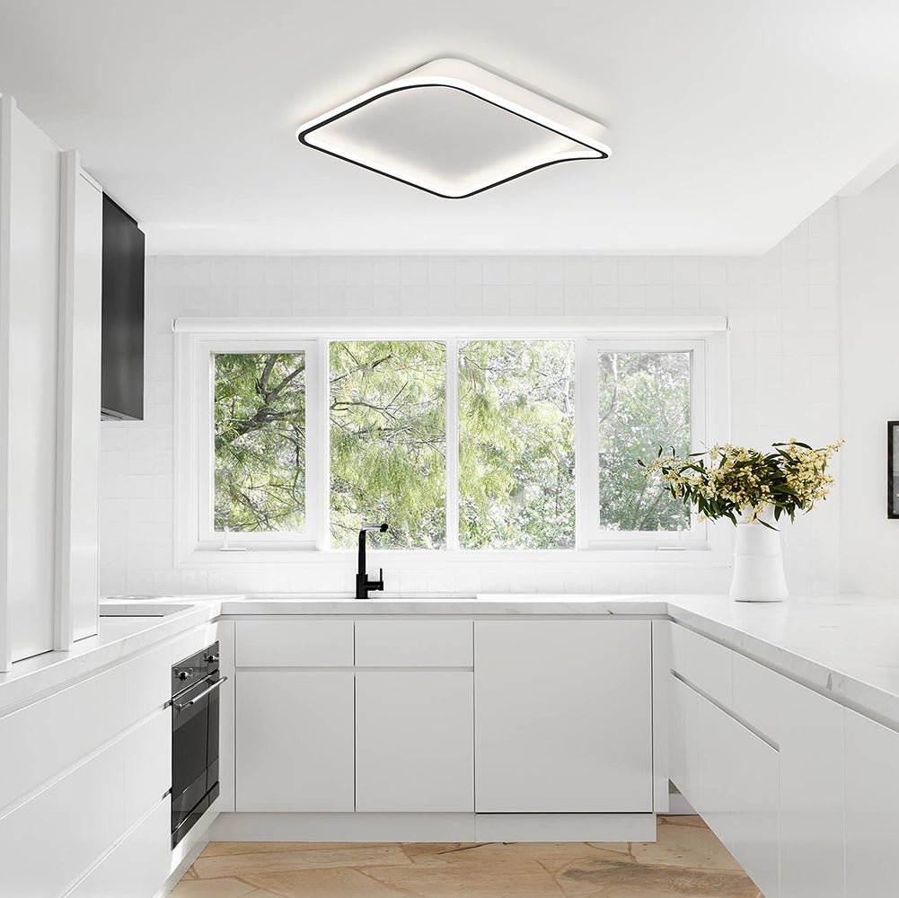 SquareLuxe | LED-Deckenleuchte – Quadratisches Design