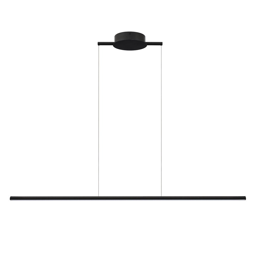 SkyLine DimLine | Dimmbares LED-Hängeprofil in Schwarz mit Fernbedienung