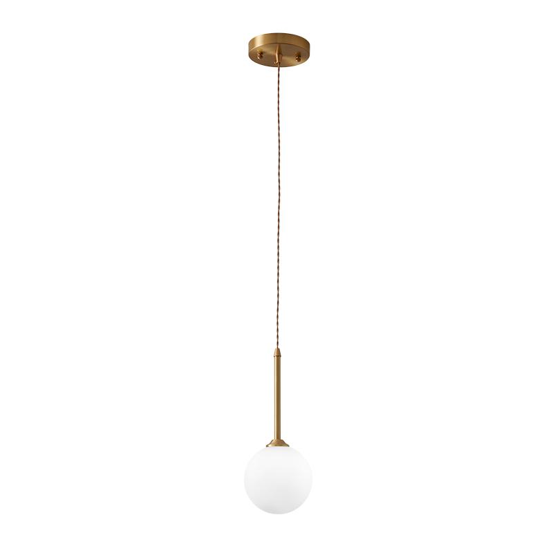 LumoSphere | Opal-Globus-Pendelleuchte