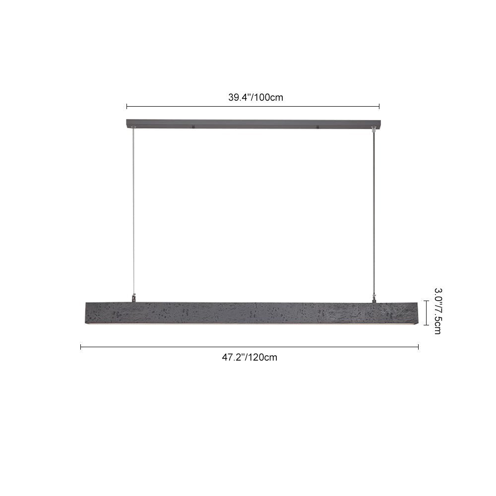 Betonix | LED Betonkasten Wabi-Sabi Pendelleuchte