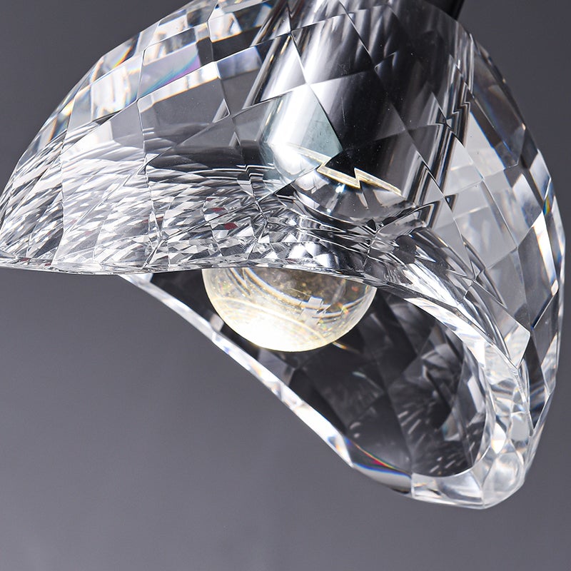 NordGlobe | LED-Pendelleuchte – Nordic Modern Glaslampe mit schwarzem Finish, Ø13cm, 3000K, UL/CE