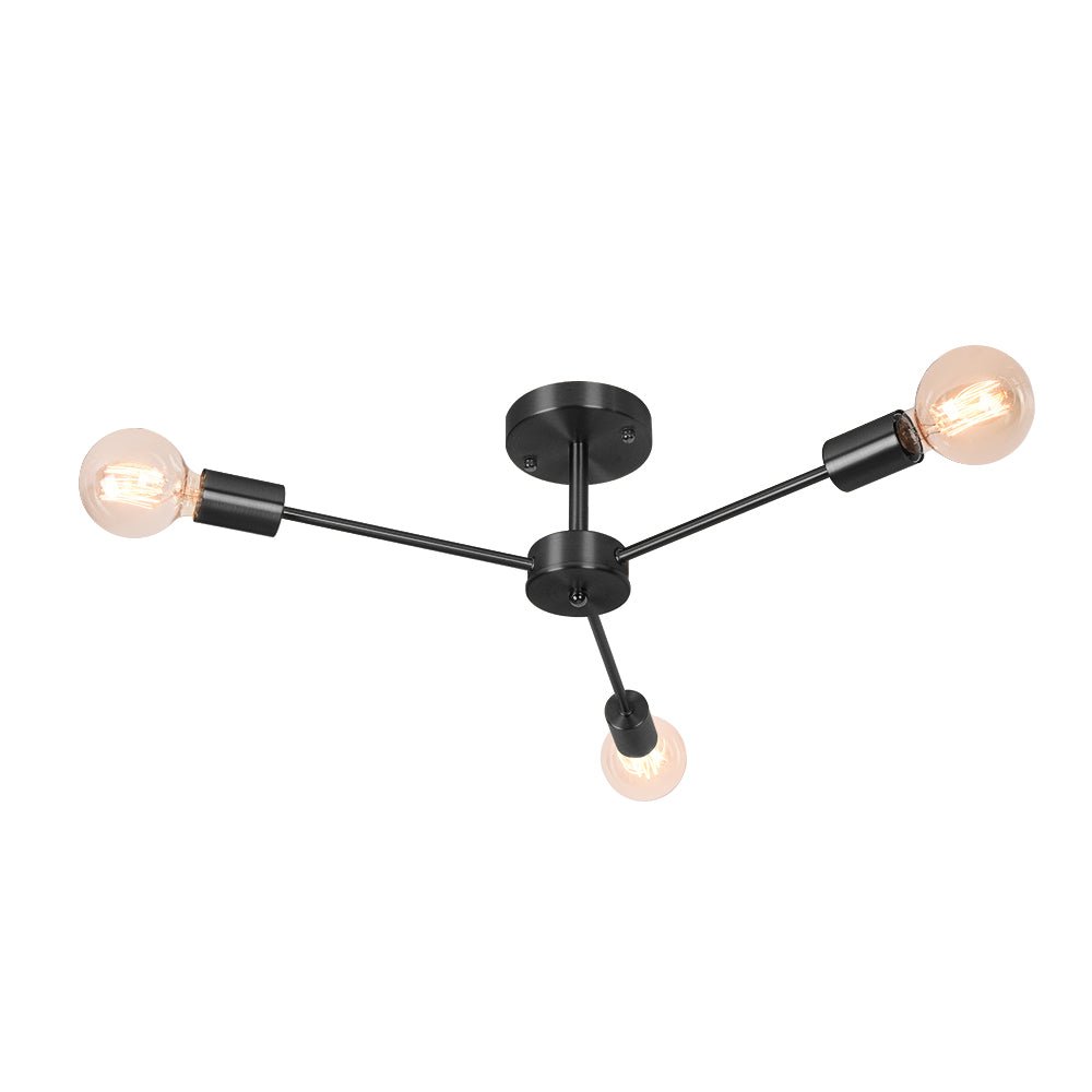 StellaSputnik | Mid-Century 3-Licht Kronleuchter