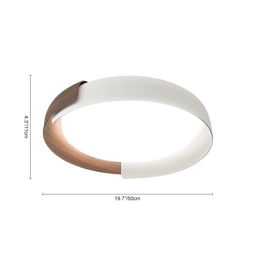 AcryMet | Minimalistische Runde LED-Deckenleuchte