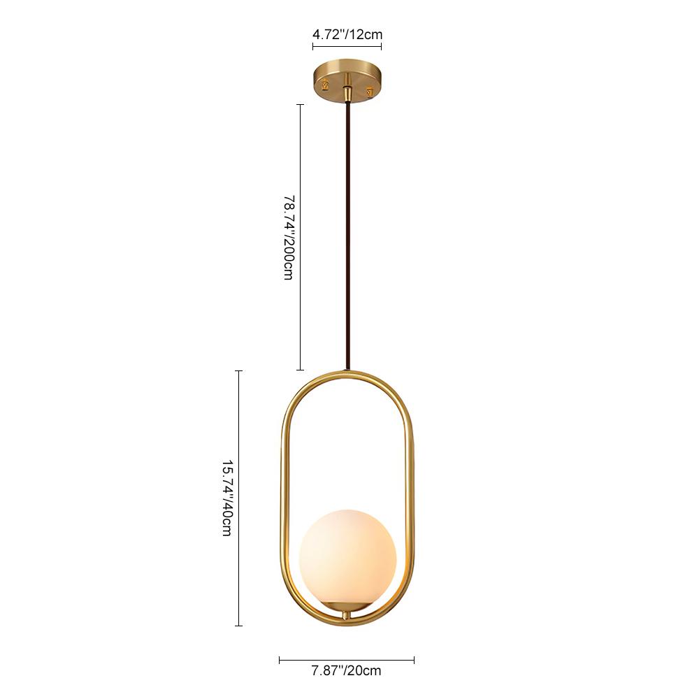 Brillano | Messing-Pendelleuchte