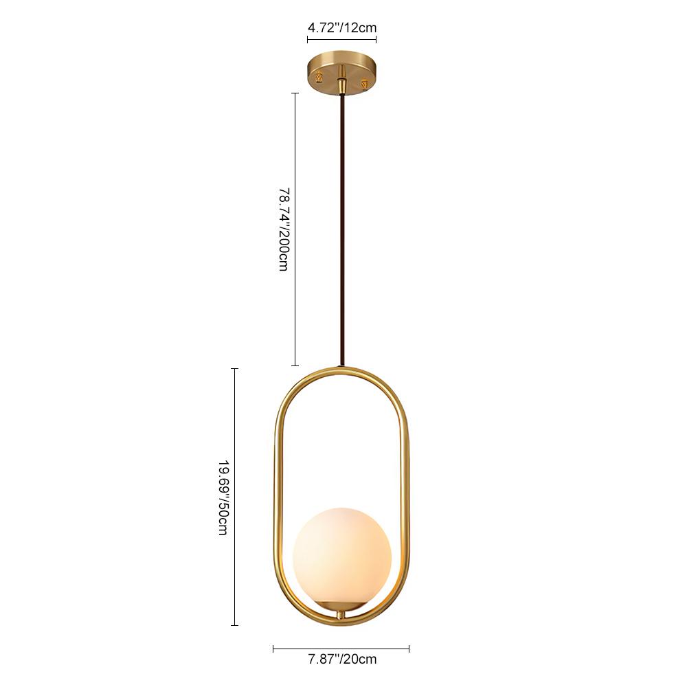 Brillano | Messing-Pendelleuchte