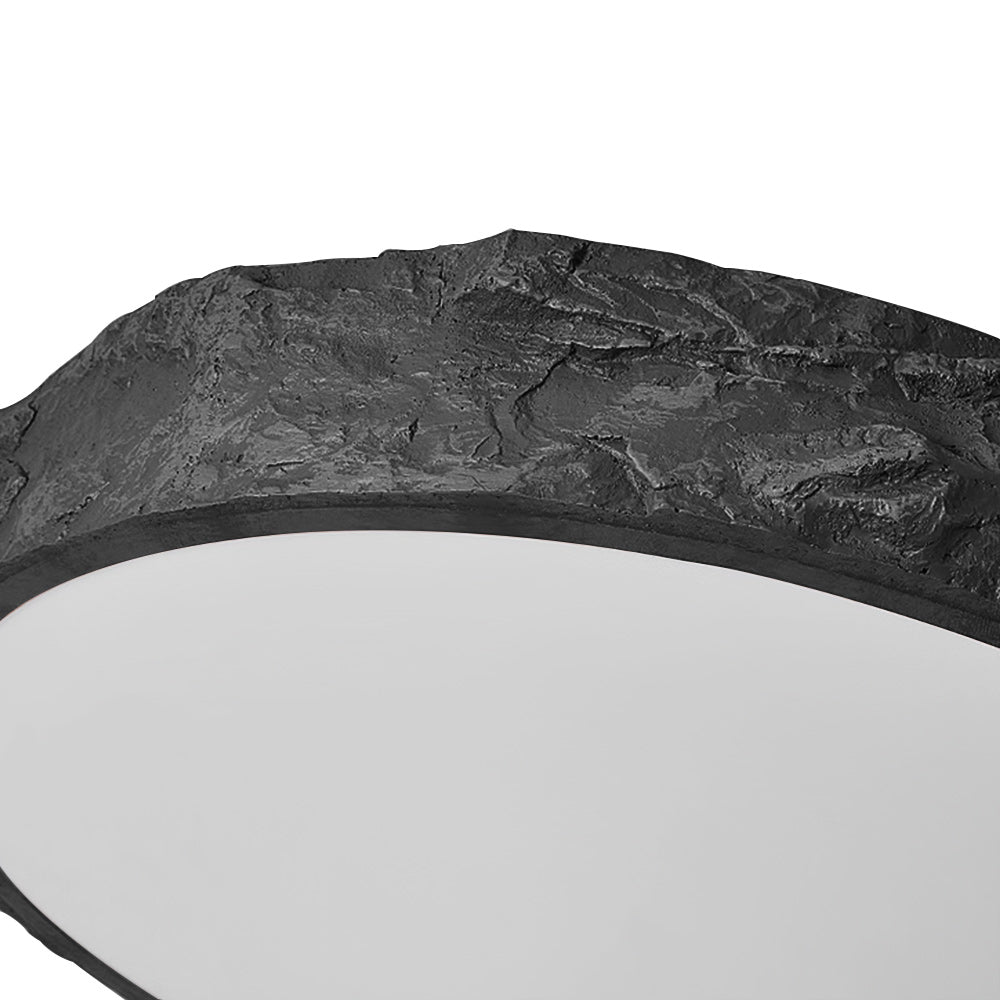 NordStein | LED-Deckenleuchte – Wabi-Sabi Fels-Design