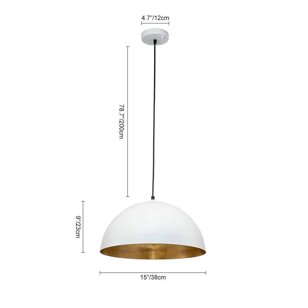 LumoDomme | Kuppel-Pendelleuchte im Mid-Century Stil