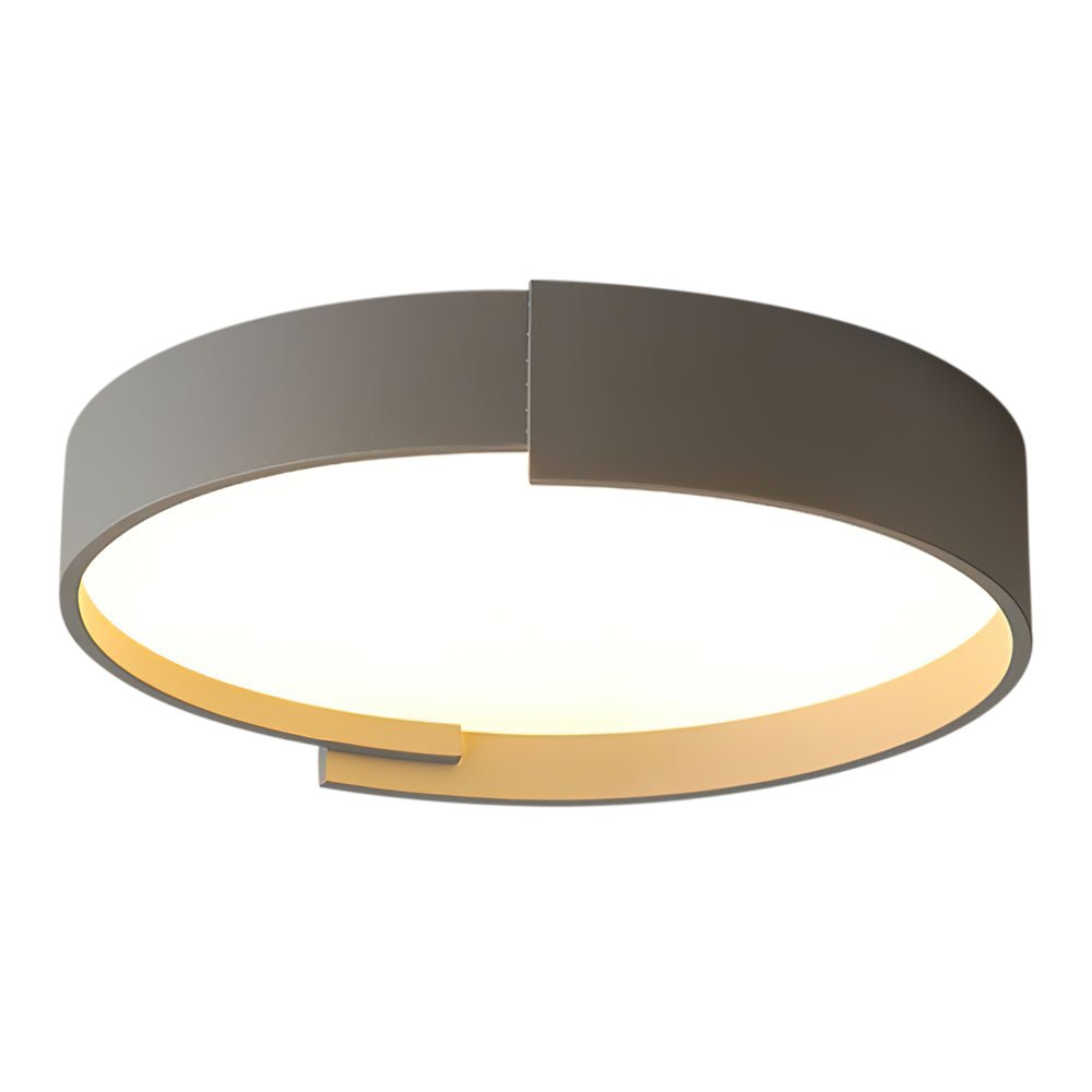SlimPanel | LED-Deckenleuchte – Dünnes rundes Einbau-Panel