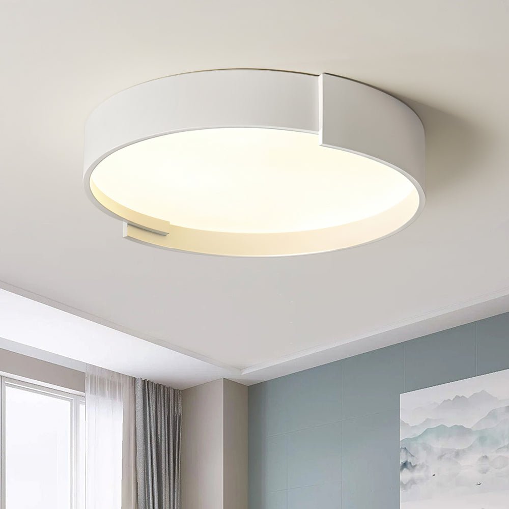 SlimPanel | LED-Deckenleuchte – Dünnes rundes Einbau-Panel
