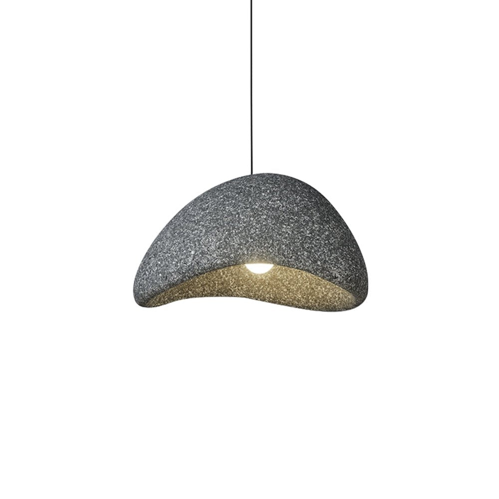 WabiFleck | Handgefertigte Pendelleuchte im japanischen Wabi-Sabi-Stil – Dimmbar