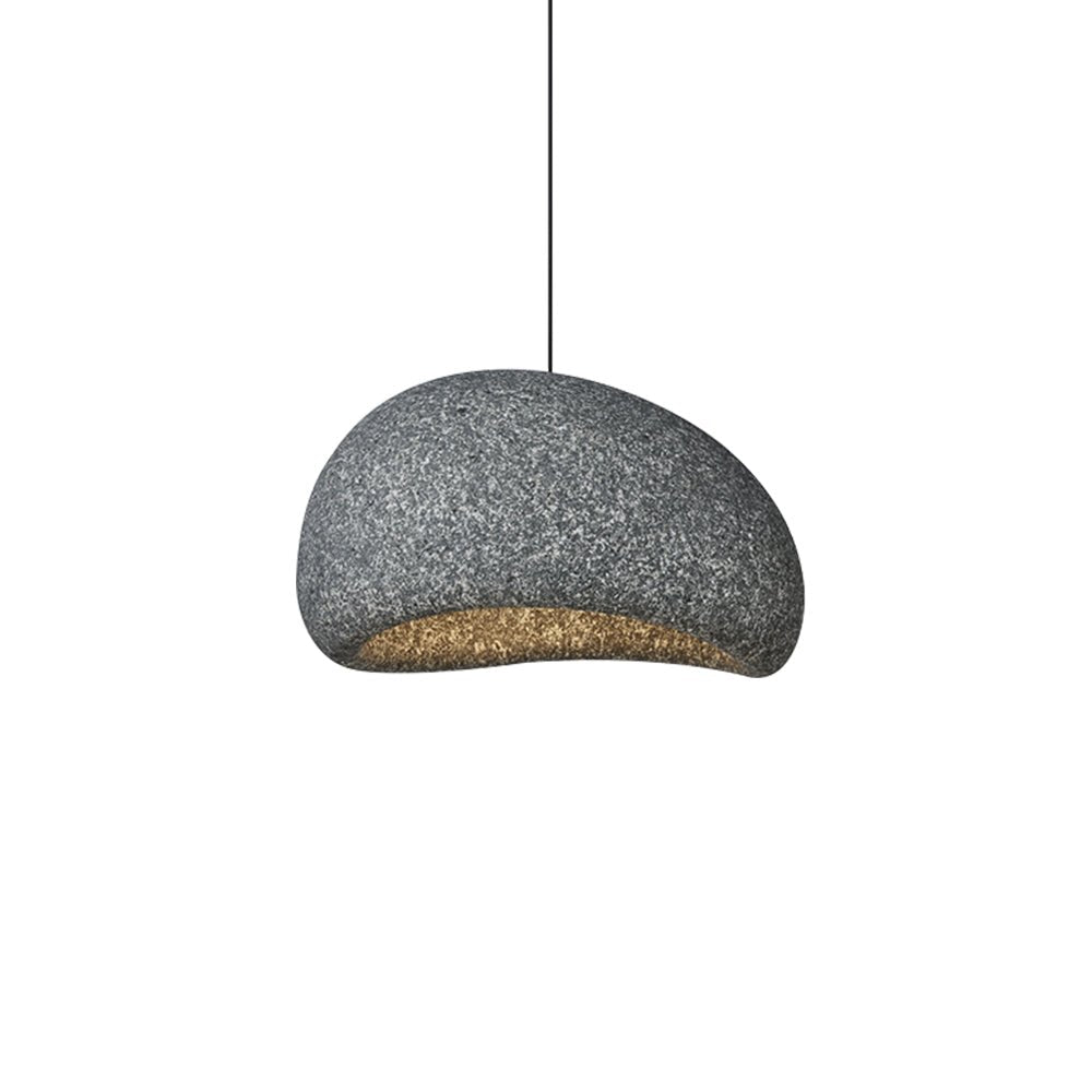 WabiFleck | Handgefertigte Pendelleuchte im japanischen Wabi-Sabi-Stil – Dimmbar