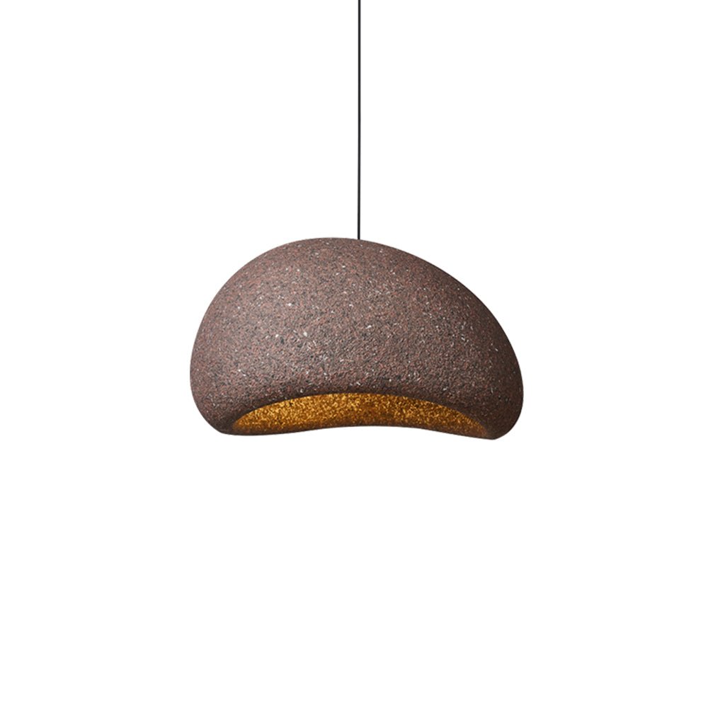 WabiFleck | Handgefertigte Pendelleuchte im japanischen Wabi-Sabi-Stil – Dimmbar