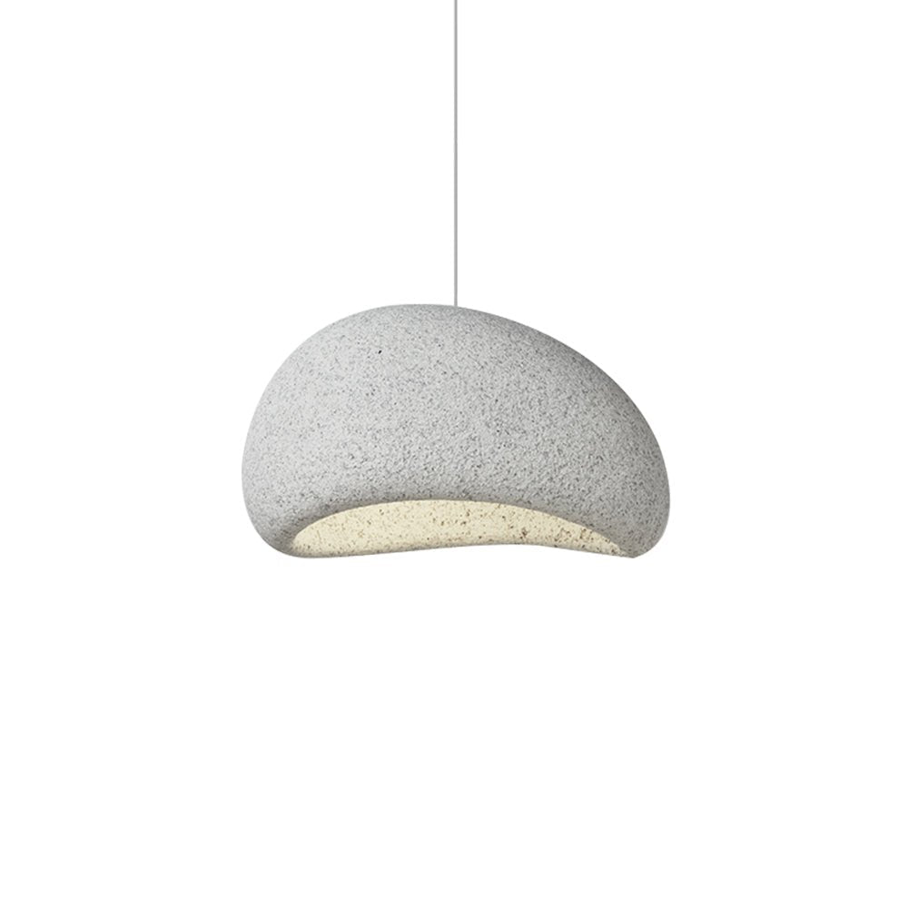 WabiFleck | Handgefertigte Pendelleuchte im japanischen Wabi-Sabi-Stil – Dimmbar