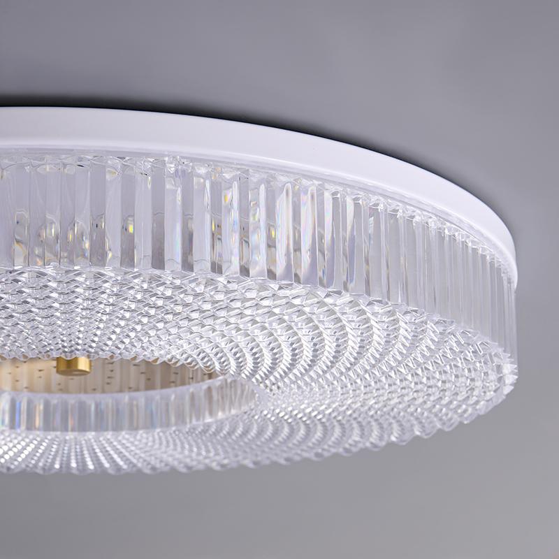 PureCryl | LED-Deckenleuchte – Weißes Acryl-Design, Flush-Mount, dimmbar 3000K–6000K, UL/CE