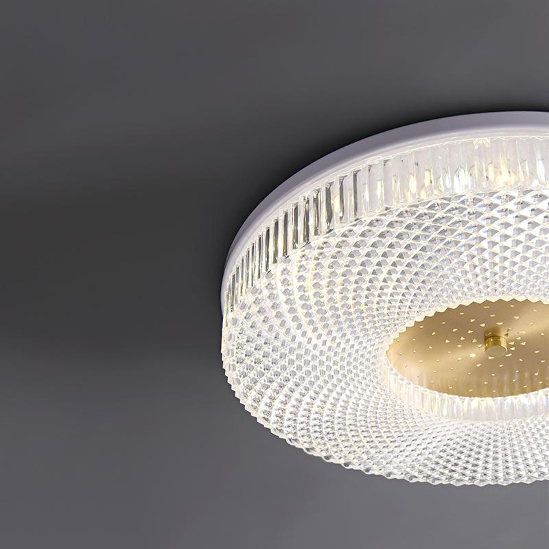 PureCryl | LED-Deckenleuchte – Weißes Acryl-Design, Flush-Mount, dimmbar 3000K–6000K, UL/CE