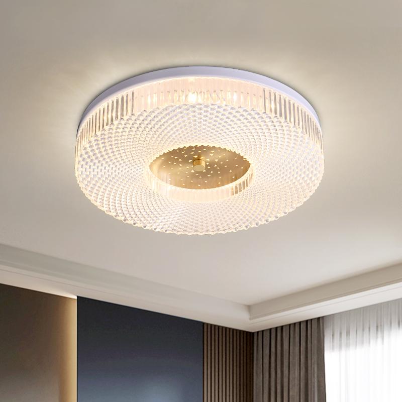 PureCryl | LED-Deckenleuchte – Weißes Acryl-Design, Flush-Mount, dimmbar 3000K–6000K, UL/CE