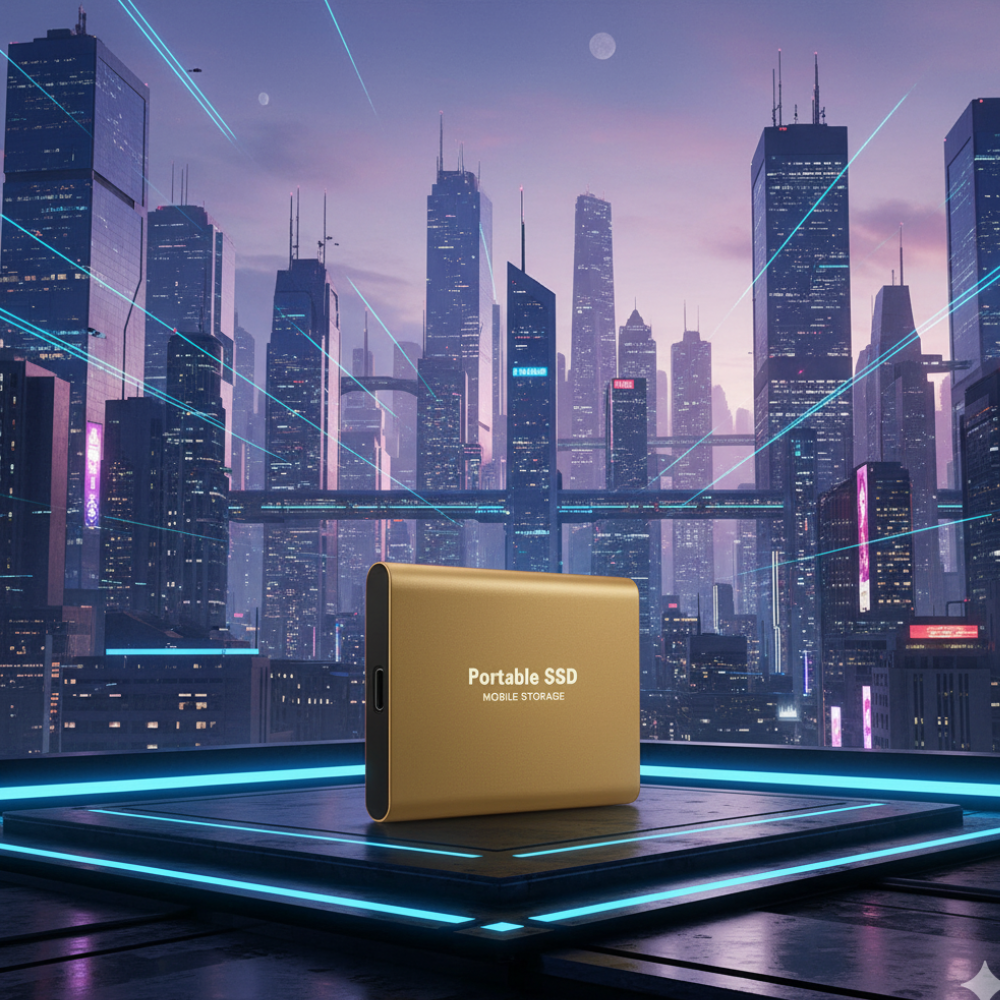 Velocita | Externe SSD Festplatte – Hochgeschwindigkeit mit USB 3.1 für Unterwegs