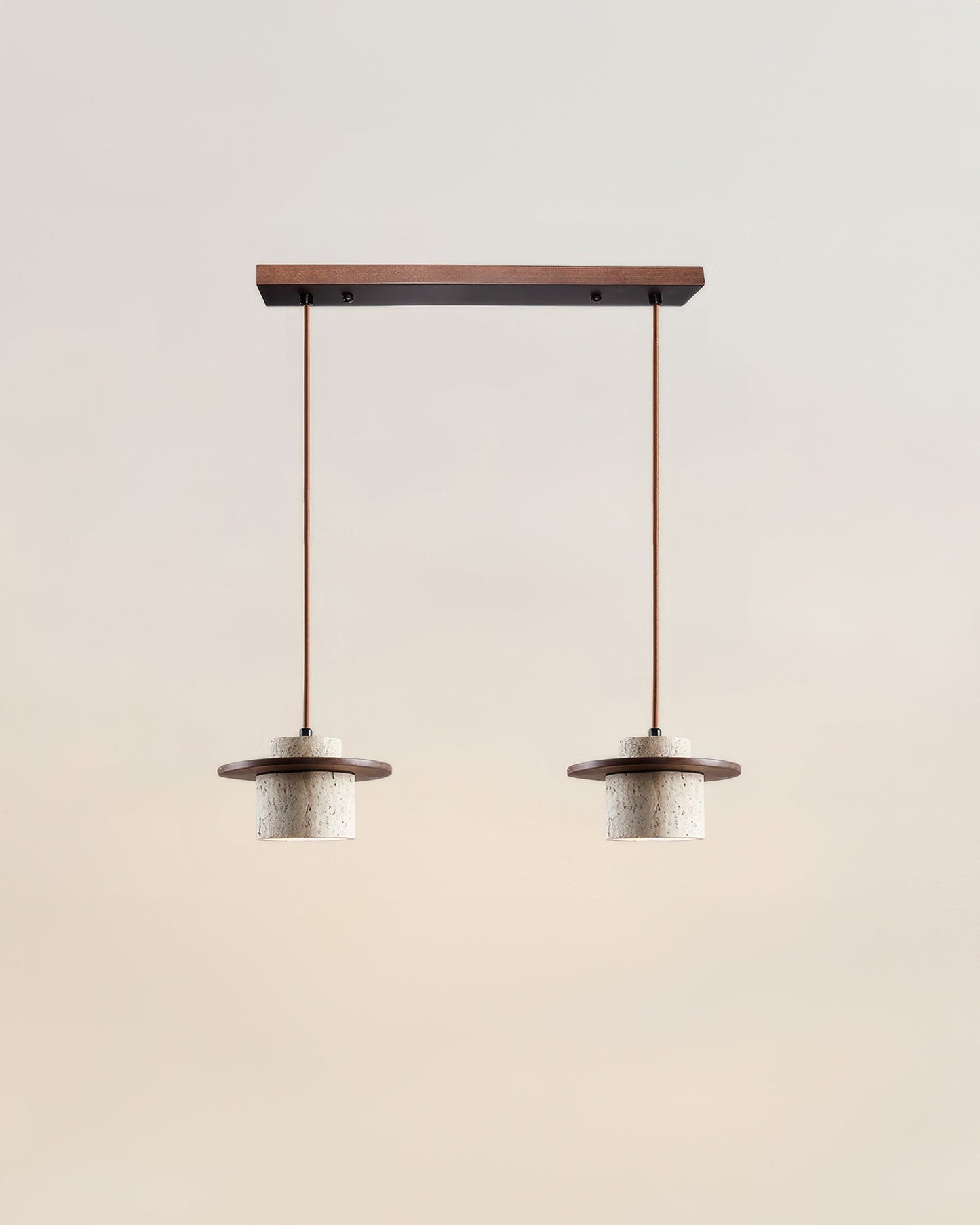 LumaStone | Die minimalistische Pendelleuchte aus Naturstein und Holz