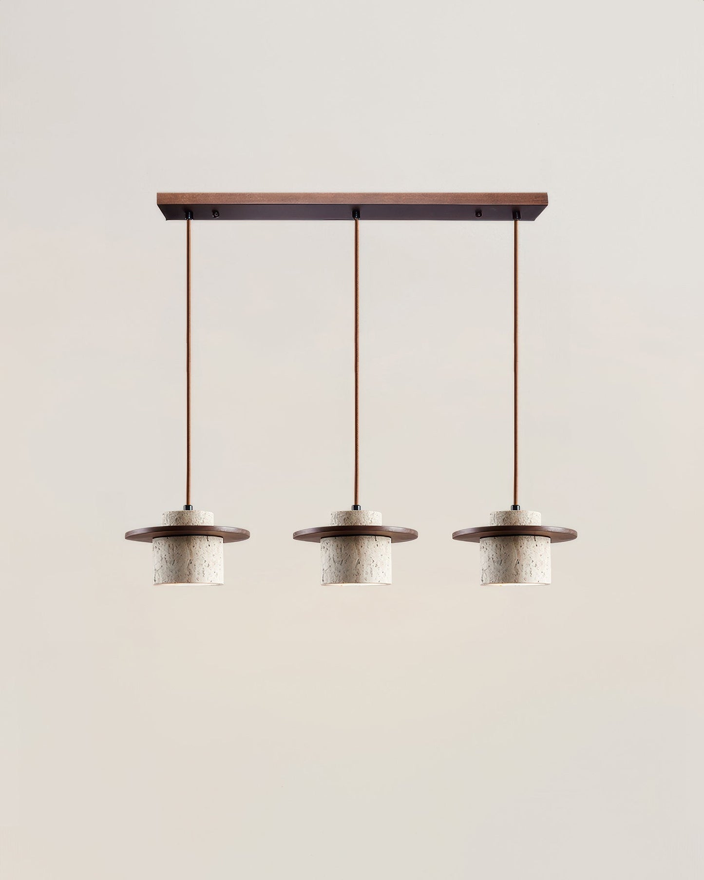 LumaStone | Die minimalistische Pendelleuchte aus Naturstein und Holz