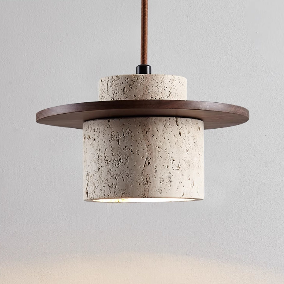 StoneCascade | Hängelampe - Eleganz in natürlichem Design