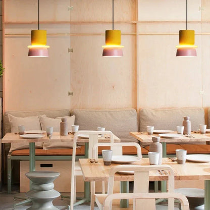 LuminaGlow | Hängelampe – Skandinavische LED-Pendelleuchte im Macaron-Stil, Minimalistisches Design, Weiche Farbpalette, Für Wohnzimmer, Esszimmer & Schlafzimmer6