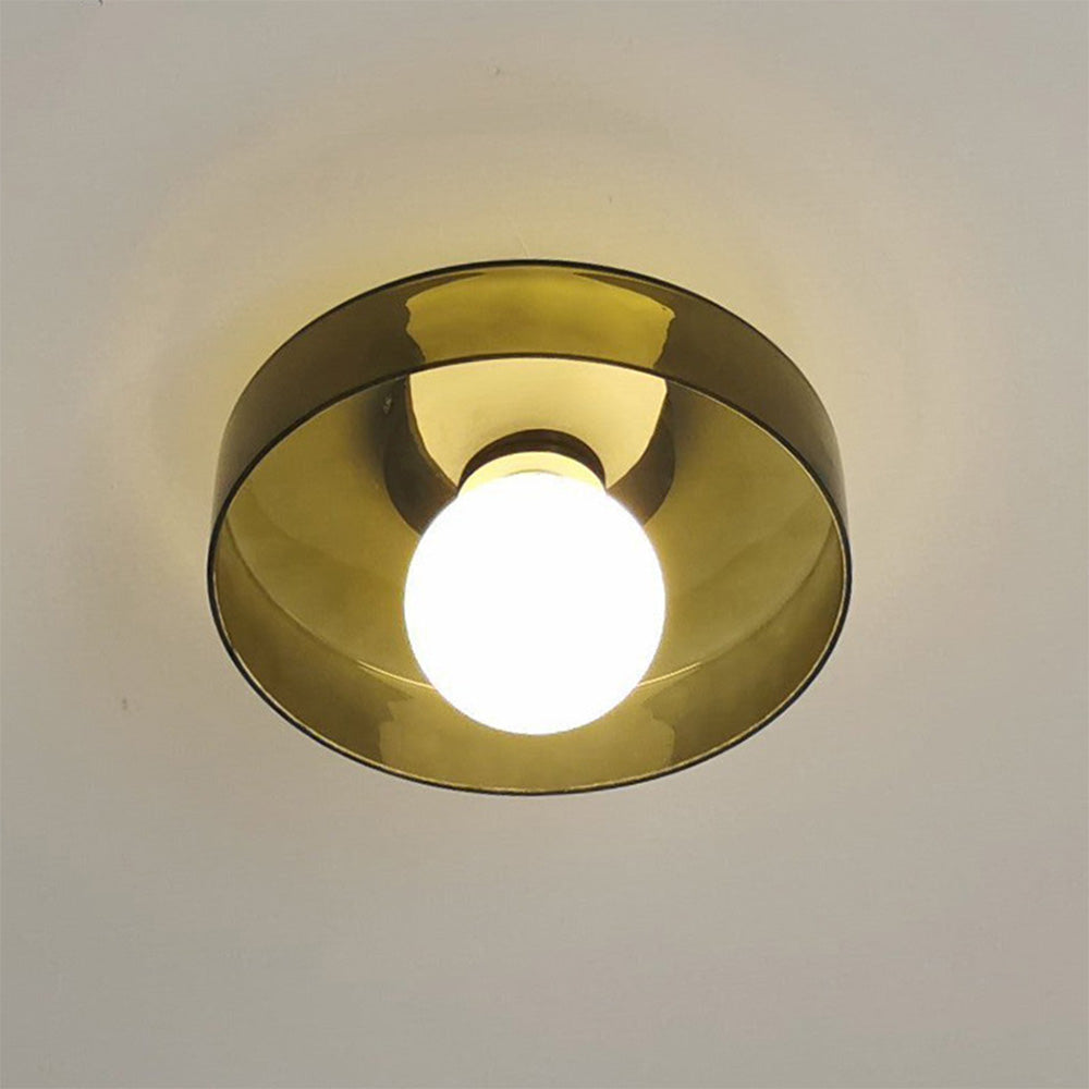 LumoCirca | Runde LED-Deckenleuchte – Minimalistische Glaslampe, Modernes Design, Energieeffizient