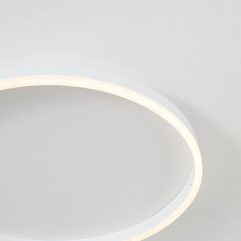 LumiRing | LED-Deckenleuchte – Moderne Runde Lampe in Schwarz & Gold, Dimmbar, Metall-Design für Wohnzimmer & Schlafzimmer, Elegante Innenbeleuchtung