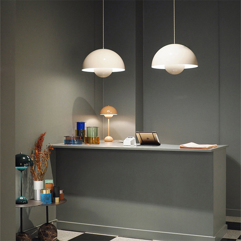 AuroraLicht V8 | LED-Hängelampe – Moderne Minimalistische Pendelleuchte, Größen D23/D40 cm
