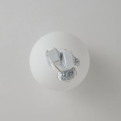 Gagarin | Astronauten-Ballon LED Deckenleuchte – 8 Farben, Fantasievolles Design für Kinderzimmer