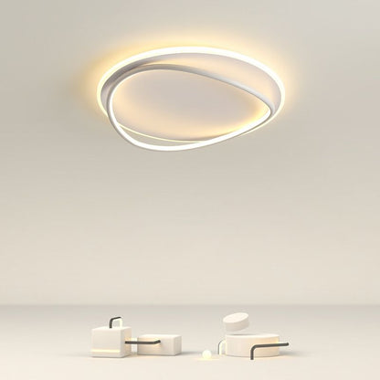 LumaPure | LED Deckenleuchte Dimmbar Ring Schwarz Ess/Wohn/Schlafzimmer