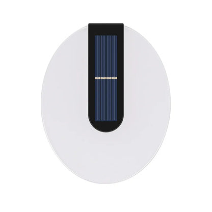 AcrylEdge | Elegante solarbetriebene Außenwandleuchte mit modernem Acryl-Design