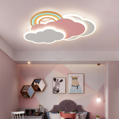 CloudLicht | LED Deckenleuchte - Moderne Wolkenform für Kinderzimmer