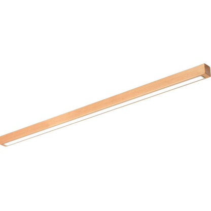 Modern Linear LED Wandleuchte Ozumi – 1/2-flammig Holz & Acryl für Spiegel- und Wohnbereich