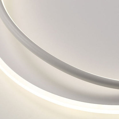 LumaPure | LED Deckenleuchte Dimmbar Ring Schwarz Ess/Wohn/Schlafzimmer