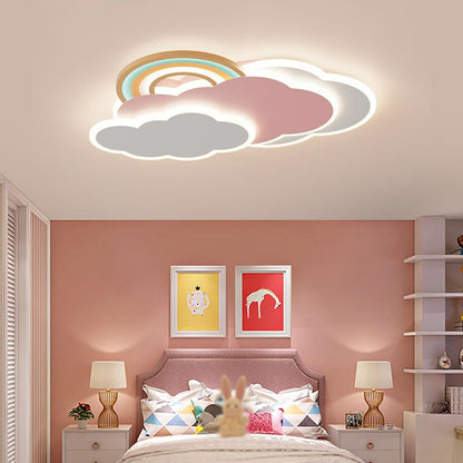 CloudLicht | LED Deckenleuchte - Moderne Wolkenform für Kinderzimmer
