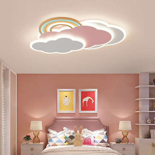 CloudLicht LED Deckenleuchte - Moderne Wolkenform für Kinderzimmer, Schlafzimmer & Wohnzimmer