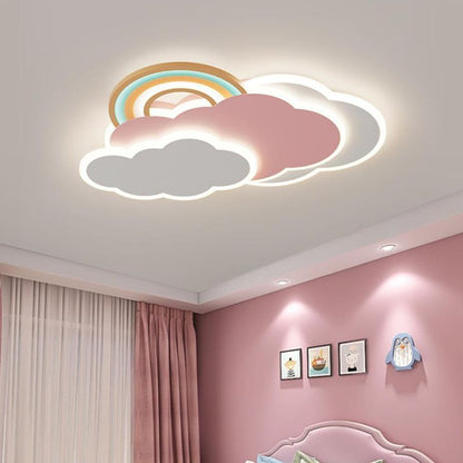 CloudLicht | LED Deckenleuchte - Moderne Wolkenform für Kinderzimmer