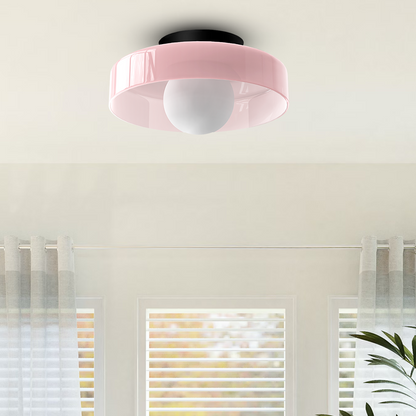 LumoCirca | Runde LED-Deckenleuchte – Minimalistische Glaslampe, Modernes Design, Energieeffizient