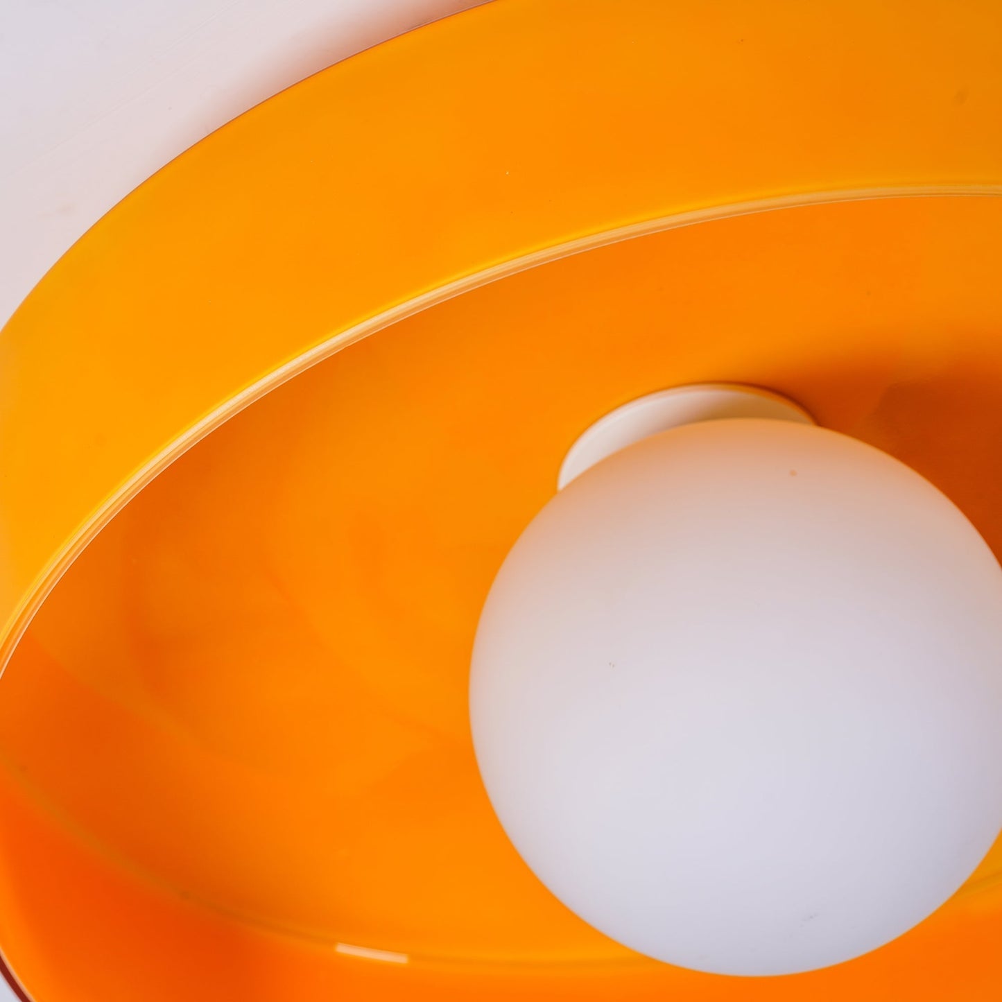 LumoCirca | Runde LED-Deckenleuchte – Minimalistische Glaslampe, Modernes Design, Energieeffizient