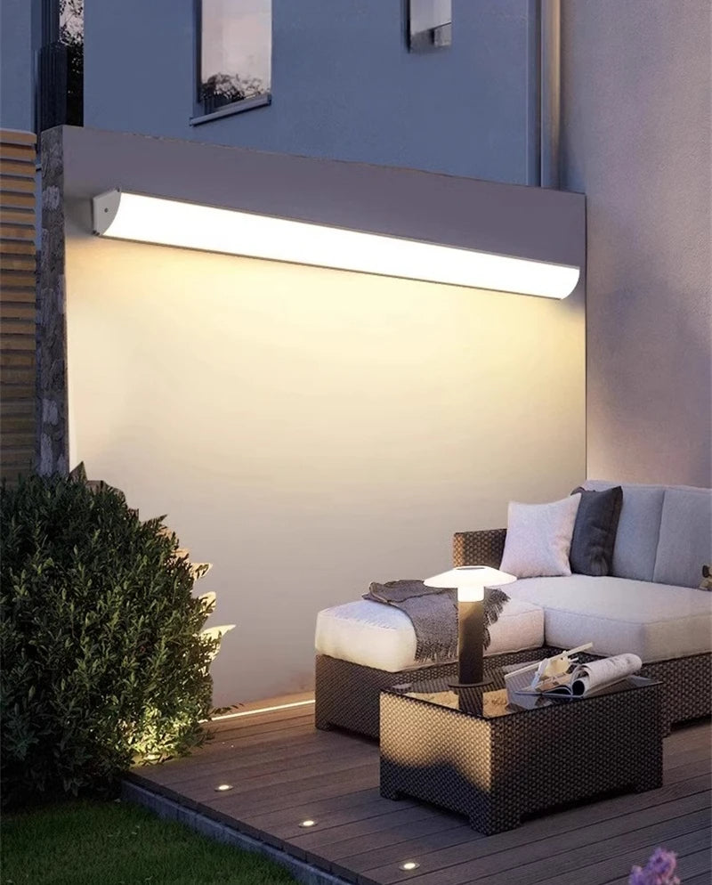 Lana | Gartenleuchte – Wetterfester LED-Außenstrahler im Modernen Design, Warmweißes Licht, Mit Bewegungssensor, Für Garten, Terrasse & Hof, In Größen 60/90 cm Erhältlich