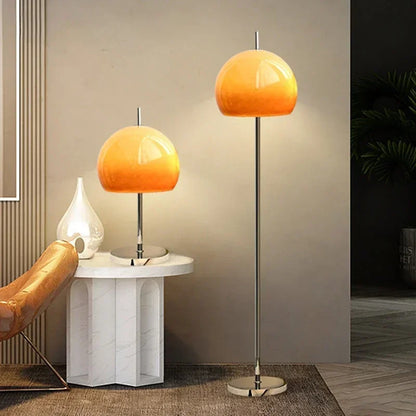 BauhausLume | Retro Stehlampe und Tischlampe – dimmbar mit Fernbedienung