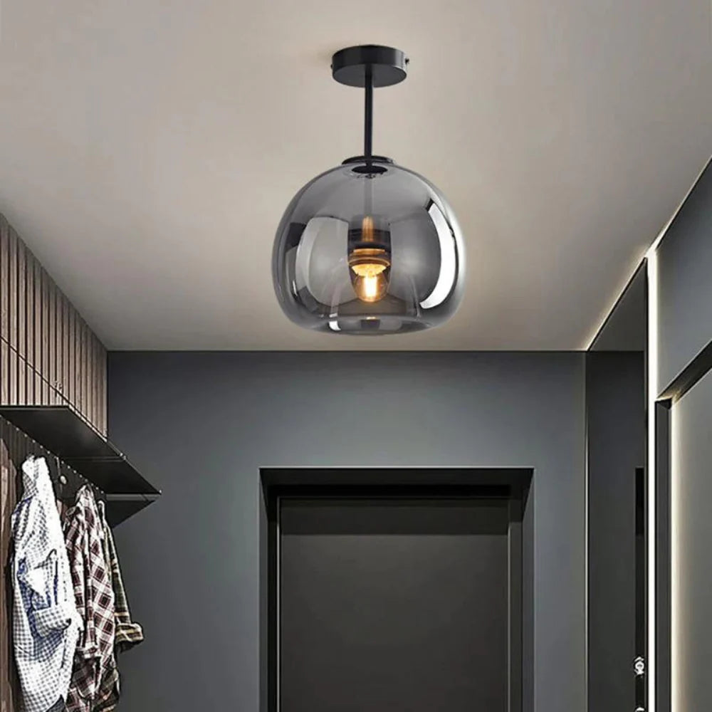 LichtKrone | Deckenleuchte- Schwarz Anhänger