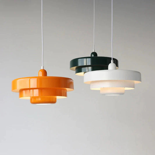 HaloLight | Norwegische LED-Hängelampe – Dimm- & Höhenverstellbare, Metall, Ø35 cm