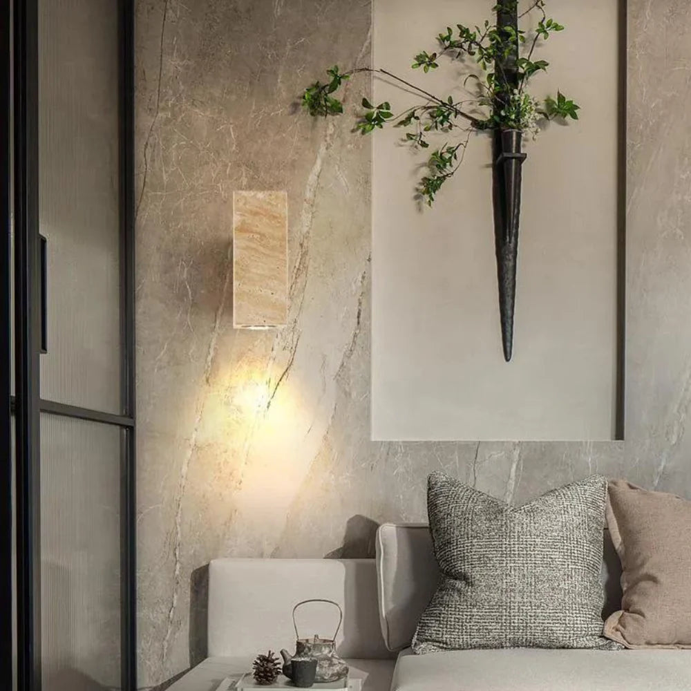BalanceGlow | Wabi-Sabi Wandleuchte - Harmonie der Stille